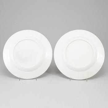 A pair of dishes, Qing dynasty, Qianlong (1736-95).
