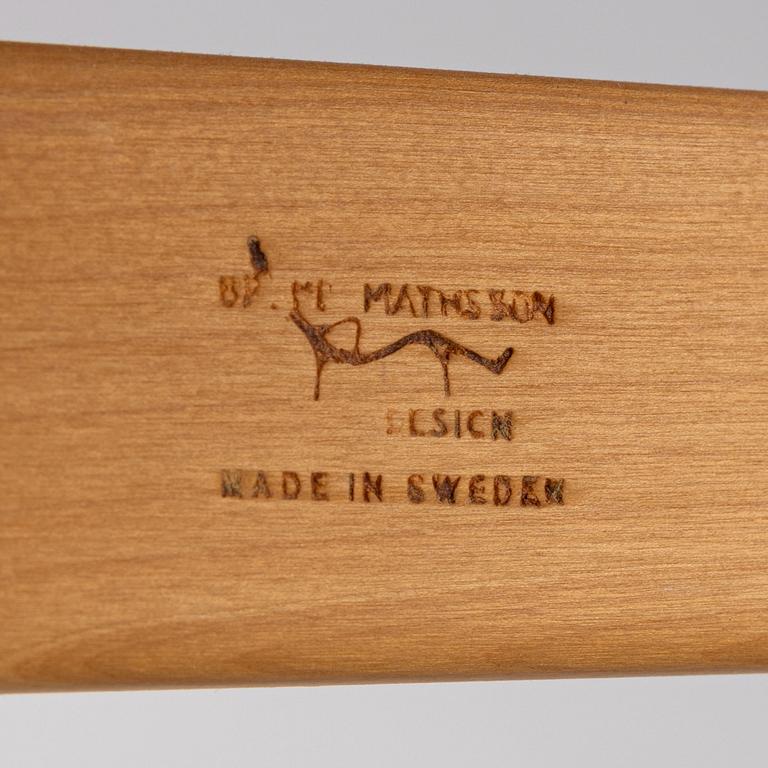 Bruno Mathsson, a coffee table, Firma Karl MAthsson, Värnamo, Sweden, 1972.