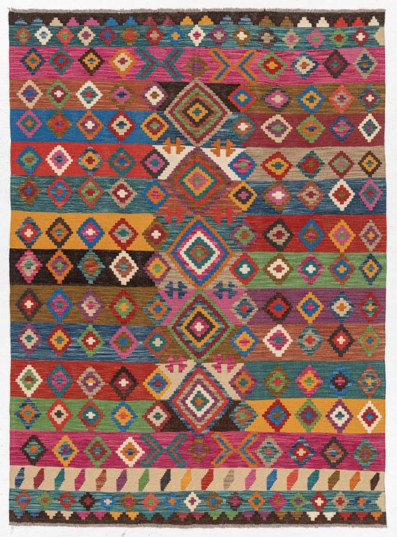 Carpet, kilim, modern, approx. 235 x 170 cm.