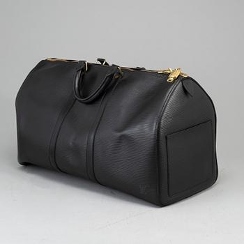 LOUIS VUITTON, weekendbag, 'Epi keepall 50'.
