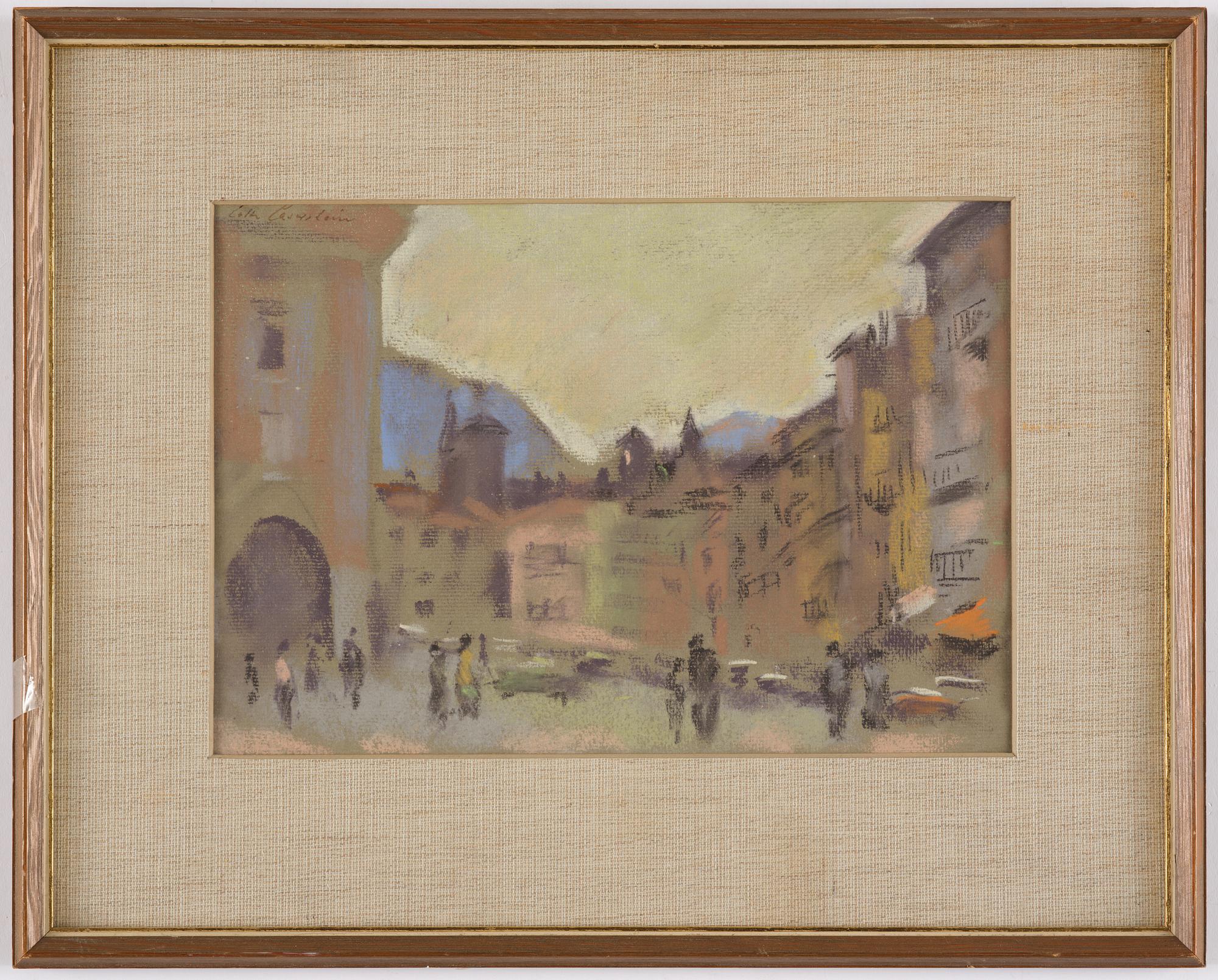 Lotte Laserstein, Cityscape.