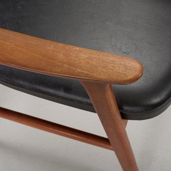 An armchair, model 53, designed by Erik Kirkegaard for Høng Stolefabrik, 20th century.