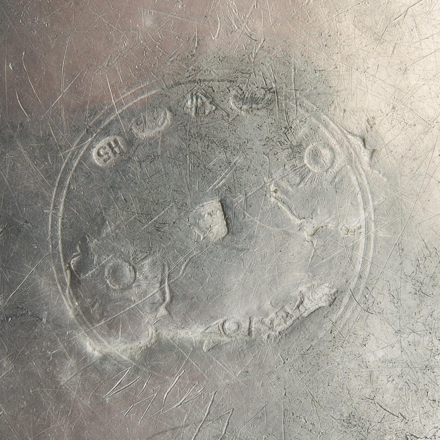 Fat/Bowl 3 pcs pewter 19th century.