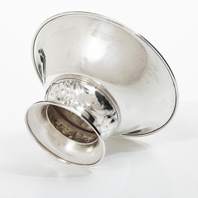 A Swedish silver bowl, mark of Edlunds Silverfabrik, Stockholm 1924.