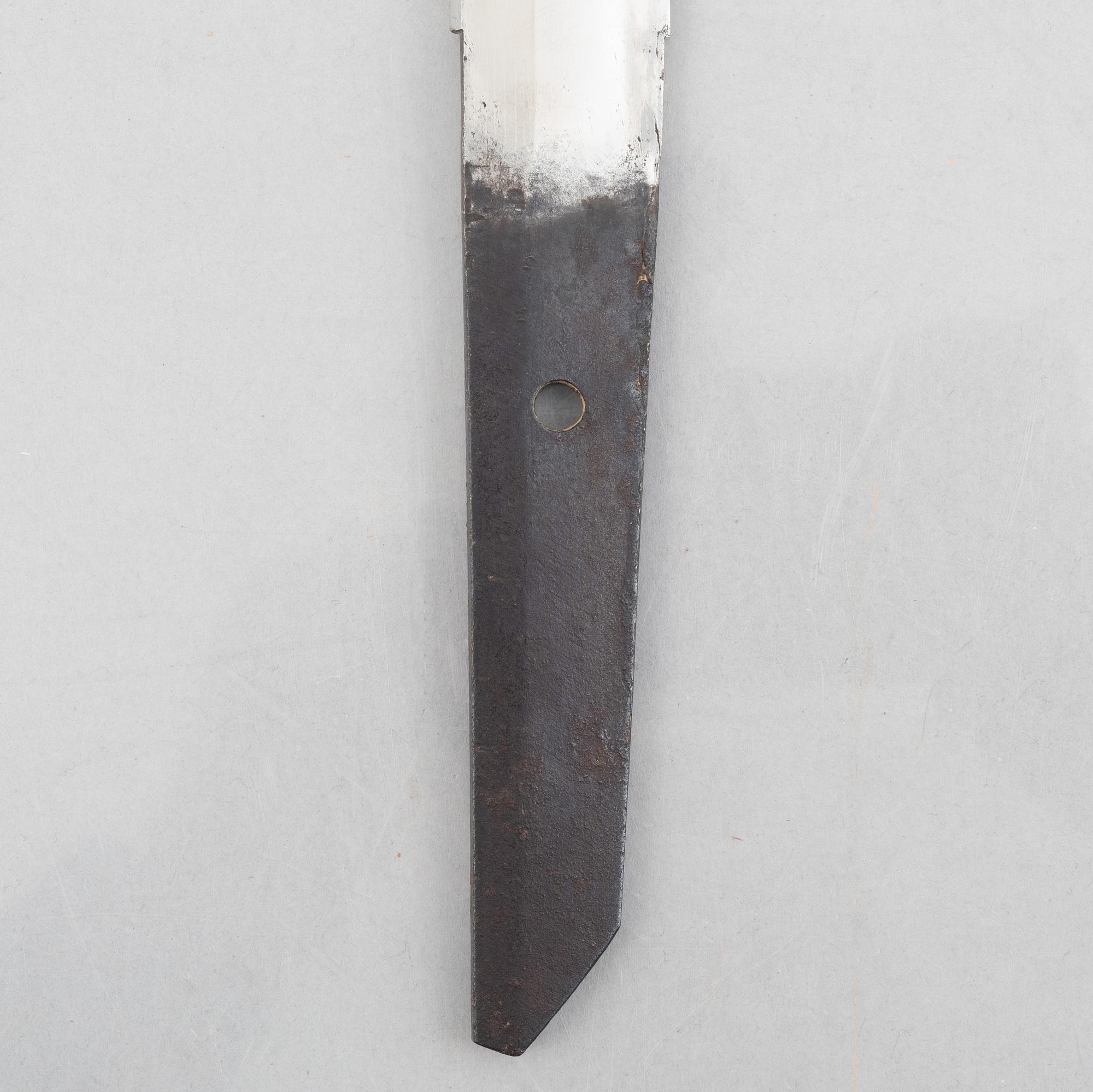 Sword, Japan. mei, attributed to Kiyomitsu, Fujishima Kaga, second half of the 17th century.