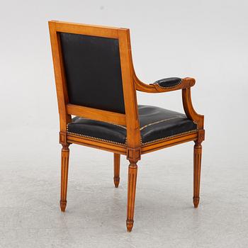 Desk with chair, second half of the 20th century.