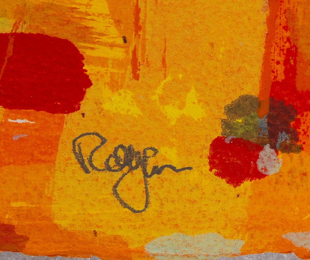 ROLF HANSON, silkscreen in colours, signed arkivex A/A.