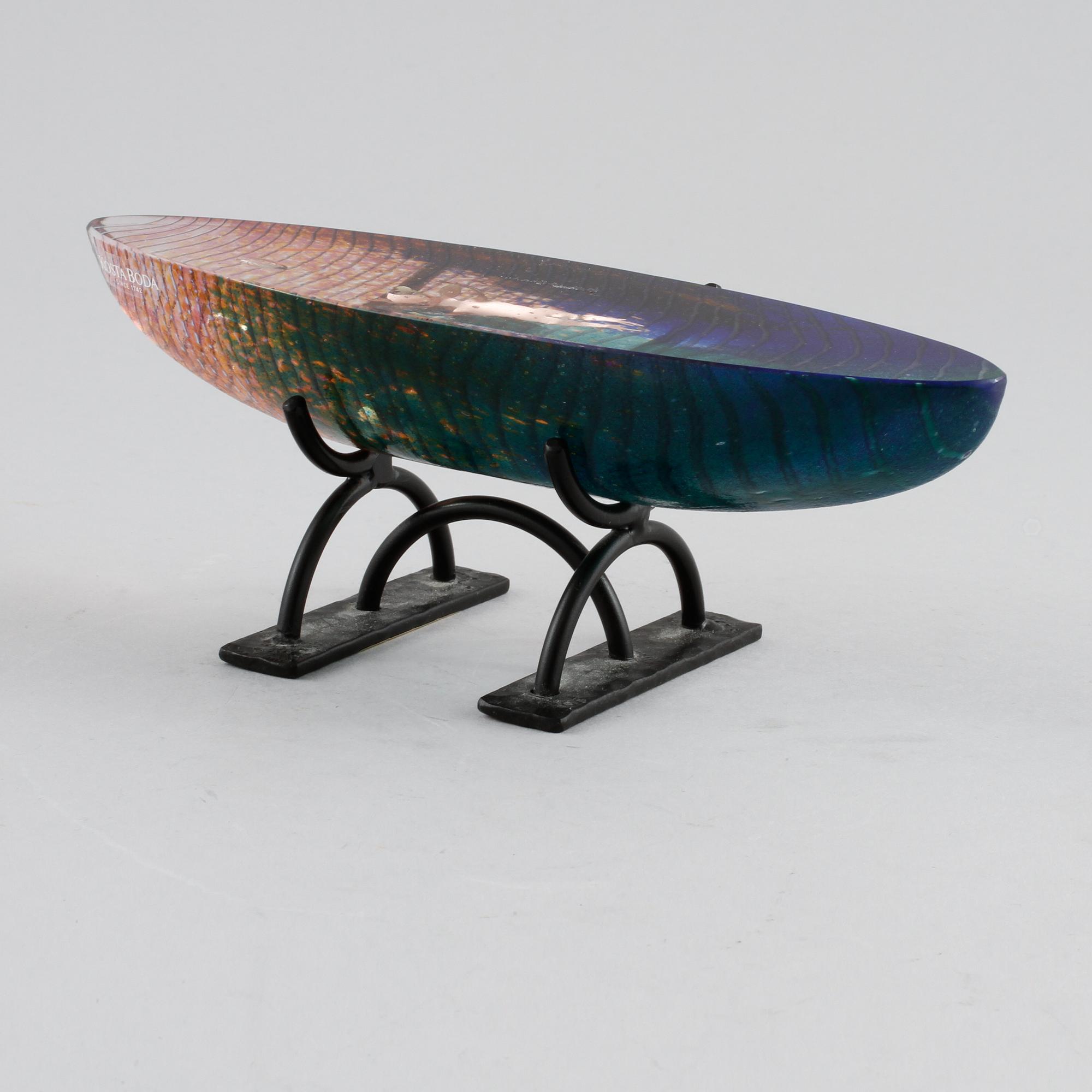 SKULPTUR, glas, Bertil Vallien, Kosta Boda, 1995.