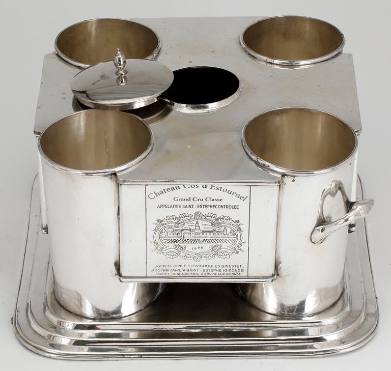 VINKYLARE, vitmetall, Frankrike, 1900-talets andra hälft.