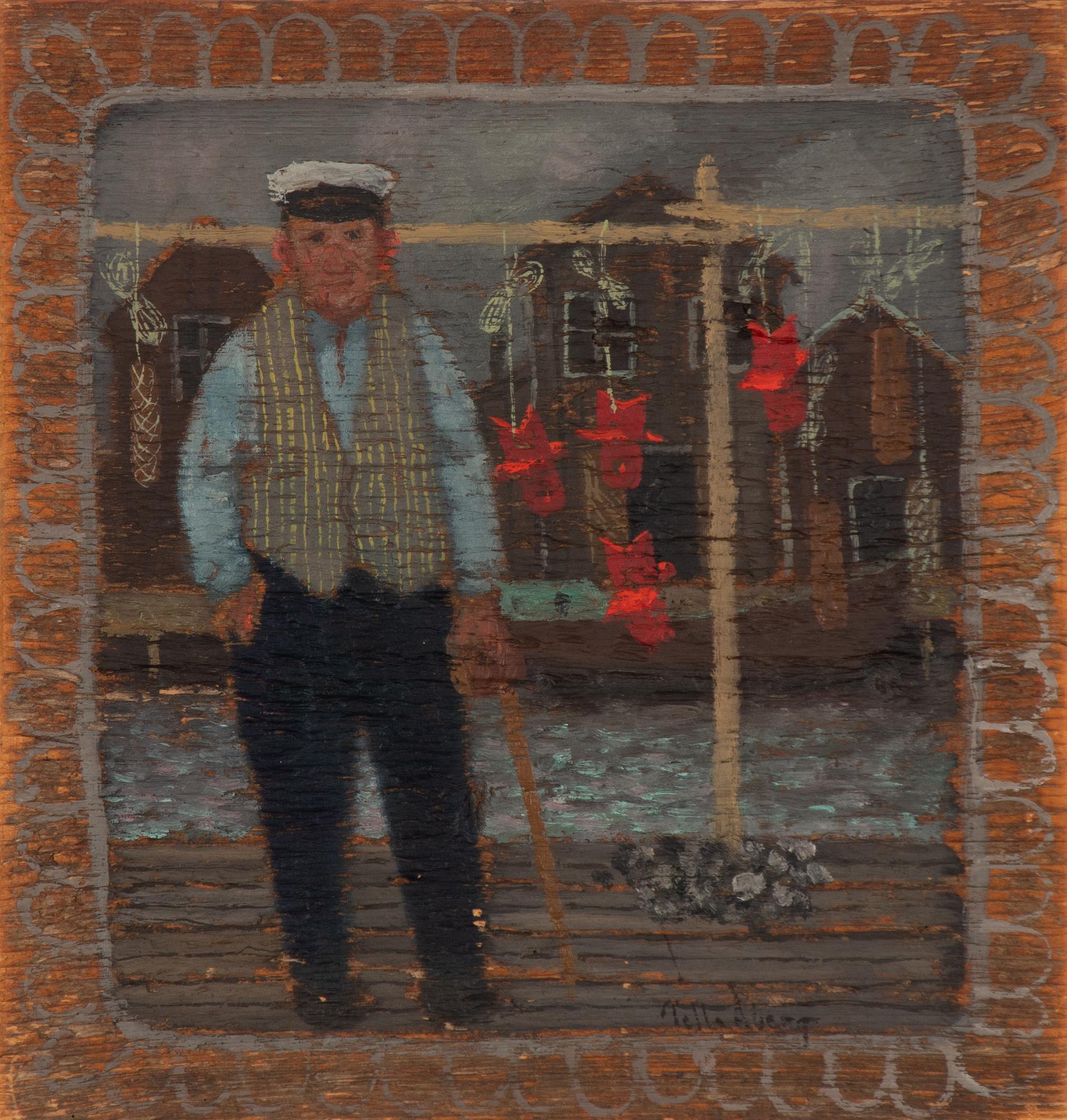 Pelle Åberg, På bryggan.