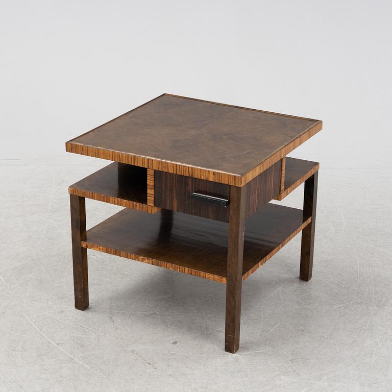 A smoking table, 1930's.