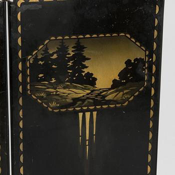 Vikskärm, tidigt 1900-tal.