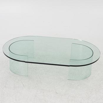 Soffbord, glas, samtida.