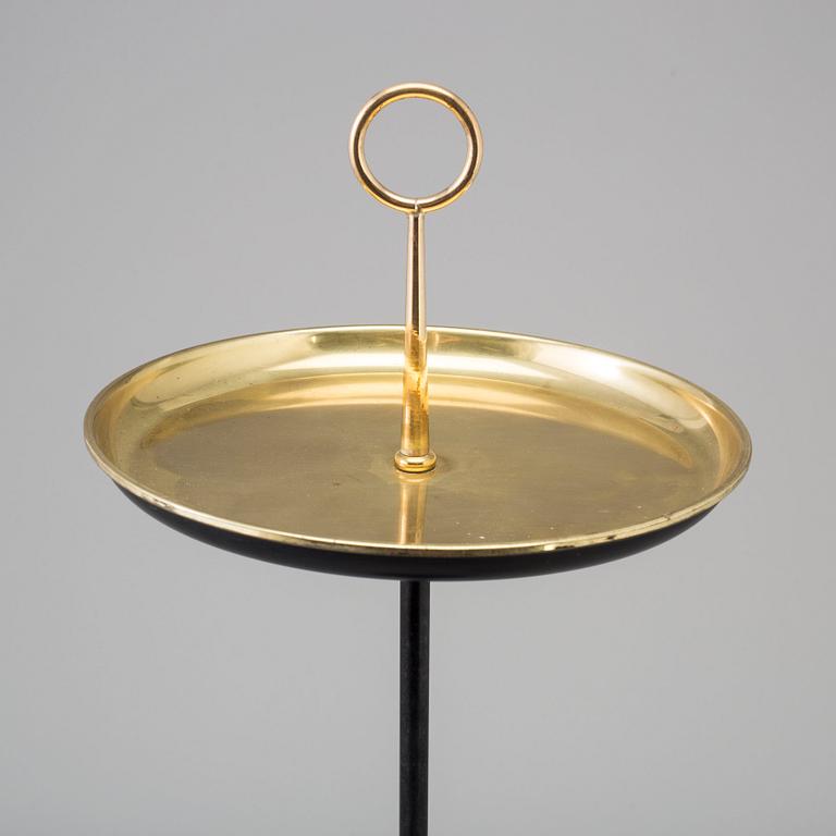 GUNNAR ANDER, a brass and iron table from Ystad-Metall, mid 20th Century.