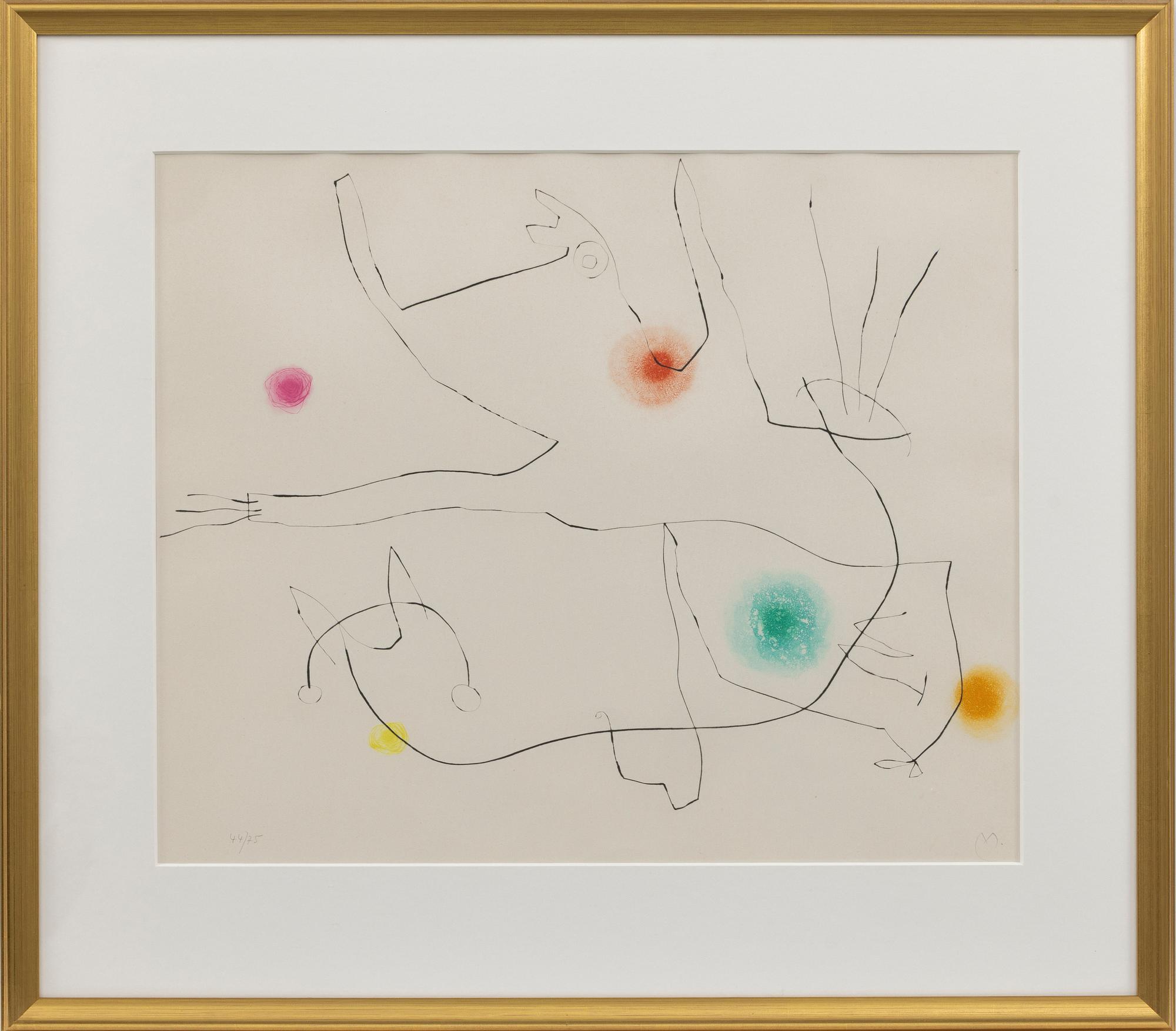 Joan Miró, utan tiel.