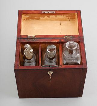 FLASKSCHATULL, 1800-talets mitt.