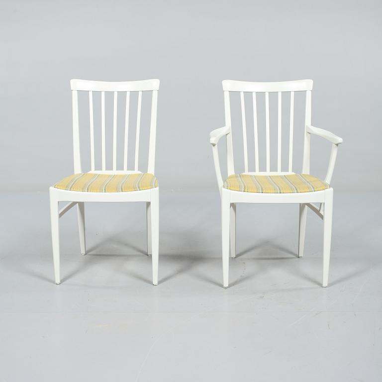 MATGRUPP, 7 delar, "Herrgården", Carl Malmsten, Bodafors, 1900-talets andra hälft.