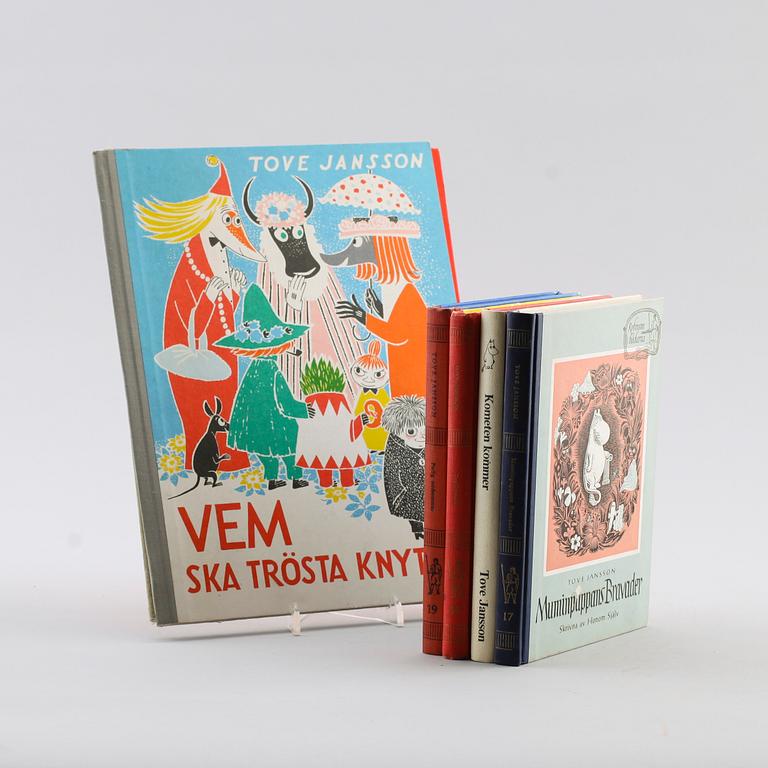 SAMLING TOVE JANSSON BÖCKER, 6 volymer.