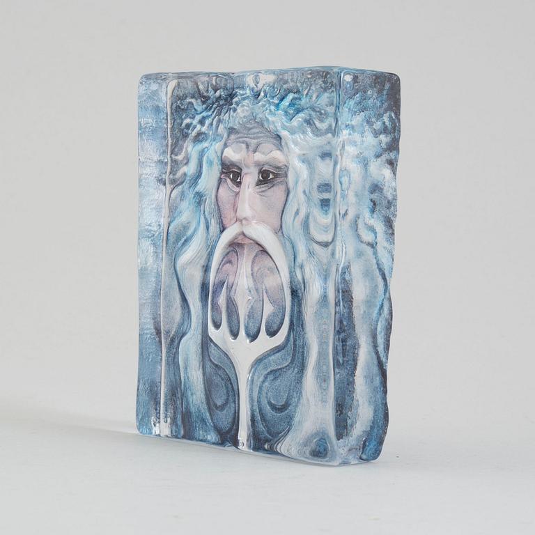 A Glass relief by Mats Jonasson, Målerås.