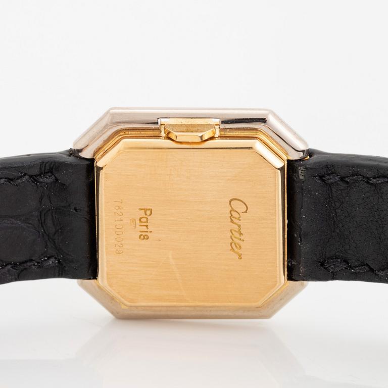 Cartier, Ceinture, armbandsur, 24 mm x 20 (24,5) mm.