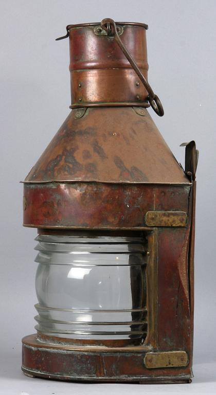 LANTERNA, märkt Hugh Griffith & Sons, Birmingham. 1800/1900-tal.