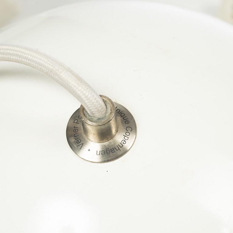 Verner Panton, three "Flower Pot" ceiling lamps.