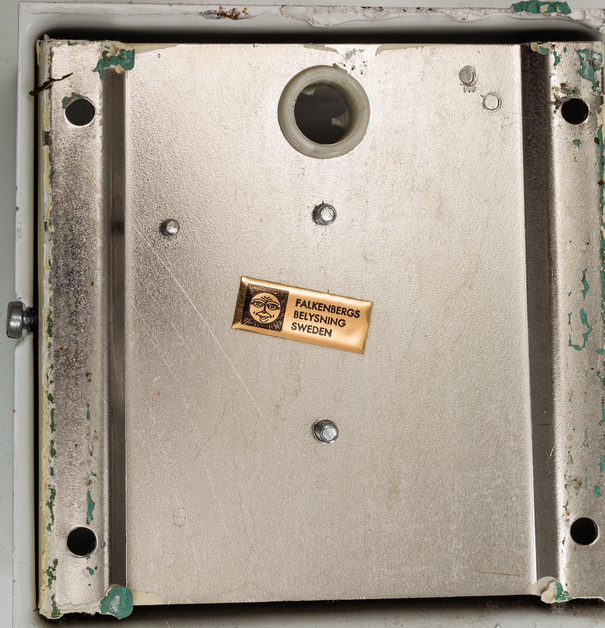 PETER CELSING, 10 " Band" wall lamps, Fagerhult och Falkenberg belysning.