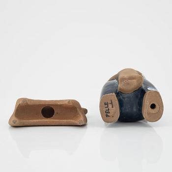 Lisa Larson, a set of two stoneware figurines from Gustavsberg.