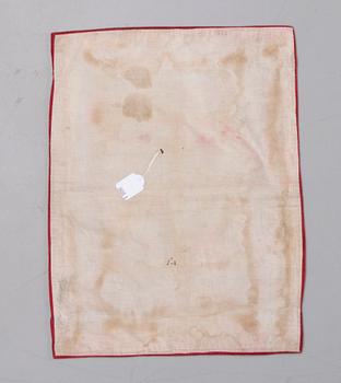 SADELTÄCKE, Tibet, 1900-talets första hälft. Ca 83x64 cm.