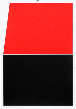 ERIC LENNARTH, färgserigrafier, 4 st, a tergo sign och numr.