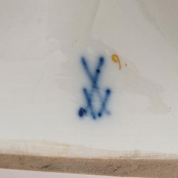 A Meissen porcelain figural group, Germany late 19th Century.