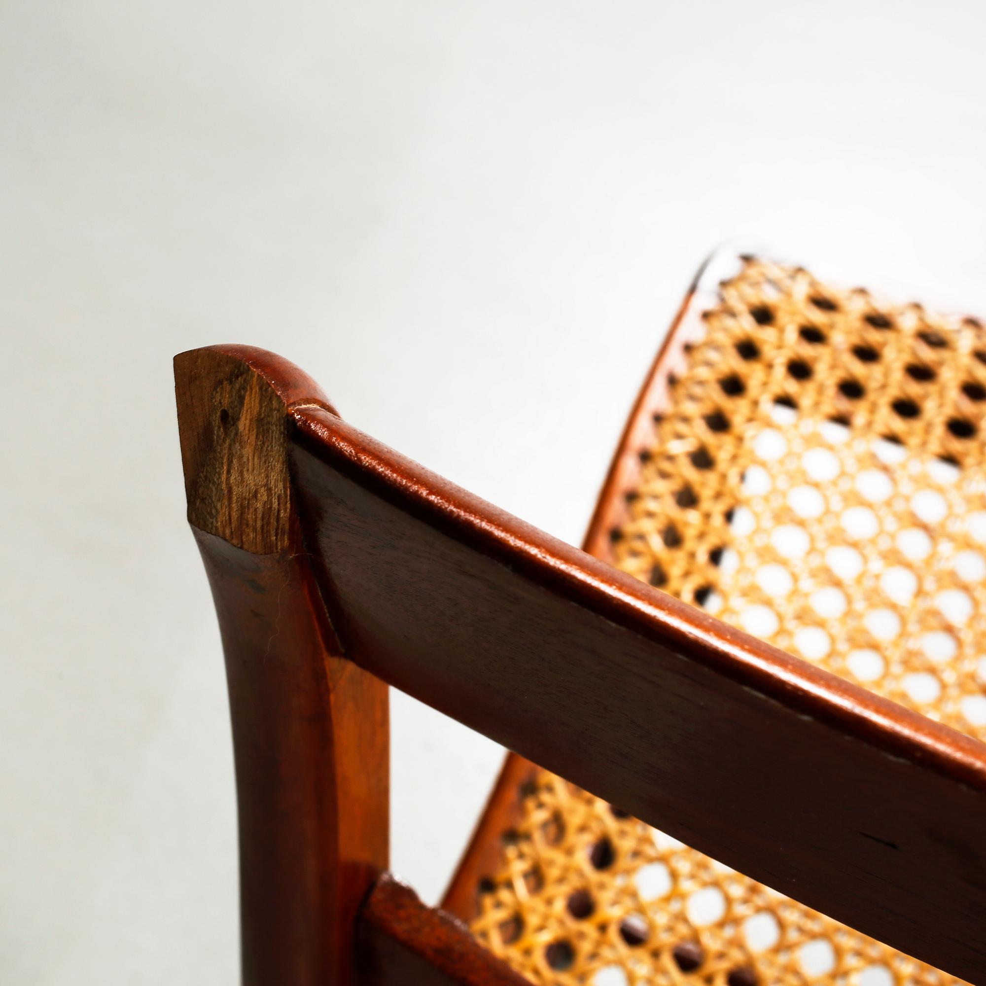 Nine chairs, made by Nils Tohrsson in Lindome (1779 - 1848) in the first half of the 19th century.
