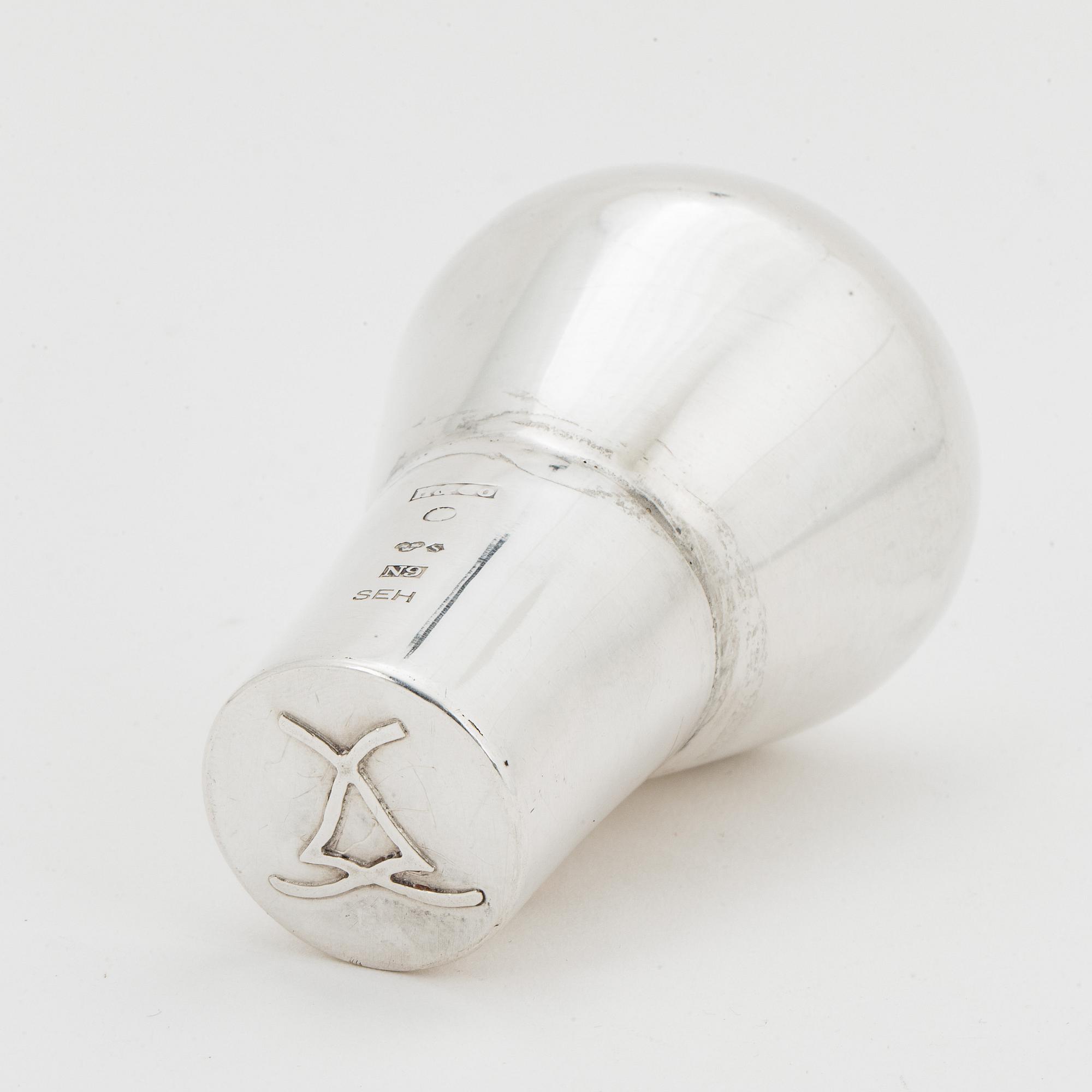 SVEN-ERIK HÖGBERG, silver signet. Göteborg, 1963.