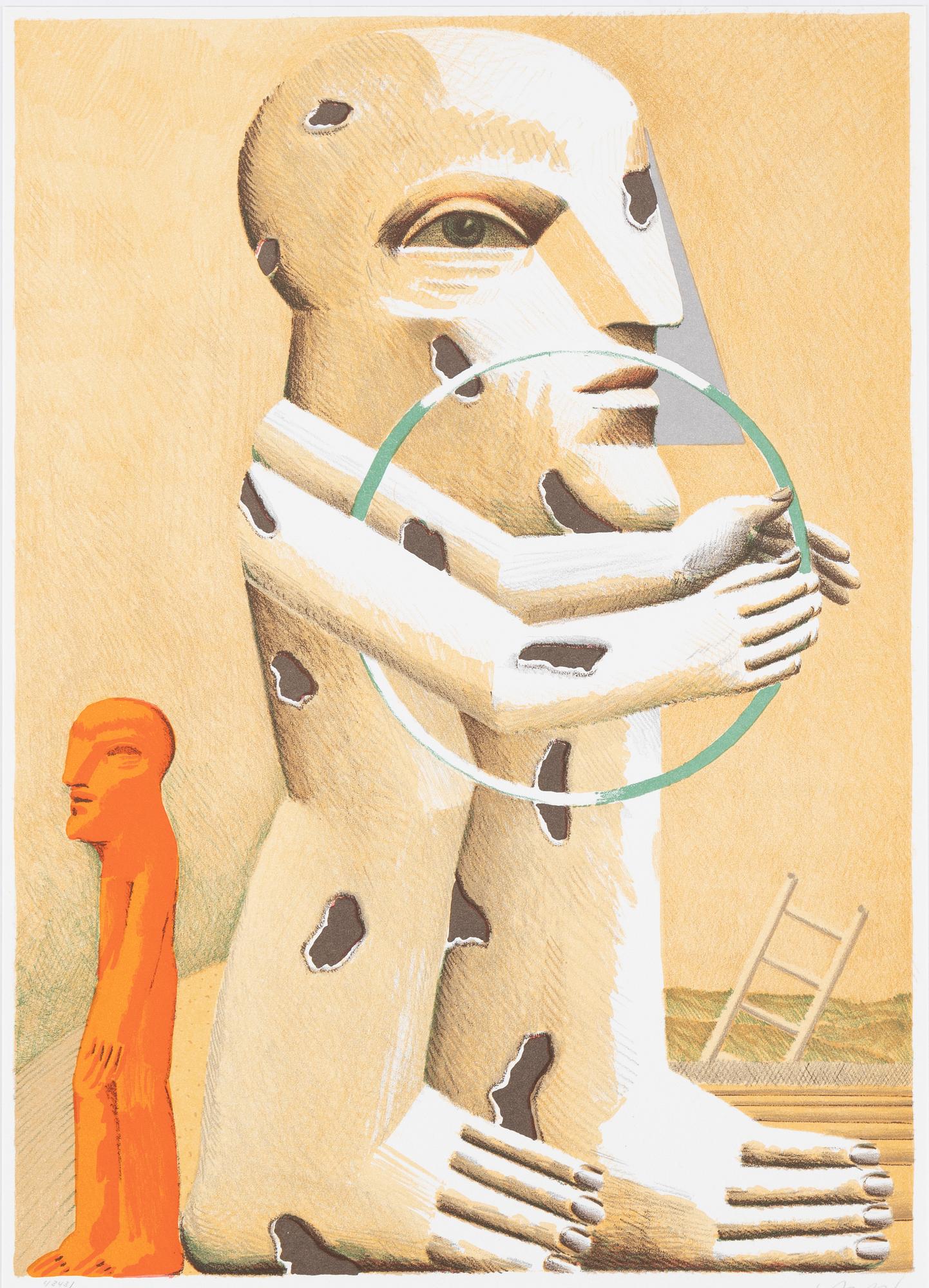 "Die Kunst der Graphik", suite comprising 6 prints, 1982, signed 4343/10000.