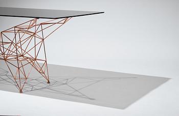 Tom Dixon, a "Pylon Dining Table", Tom Dixon Studio, London, post 2014.