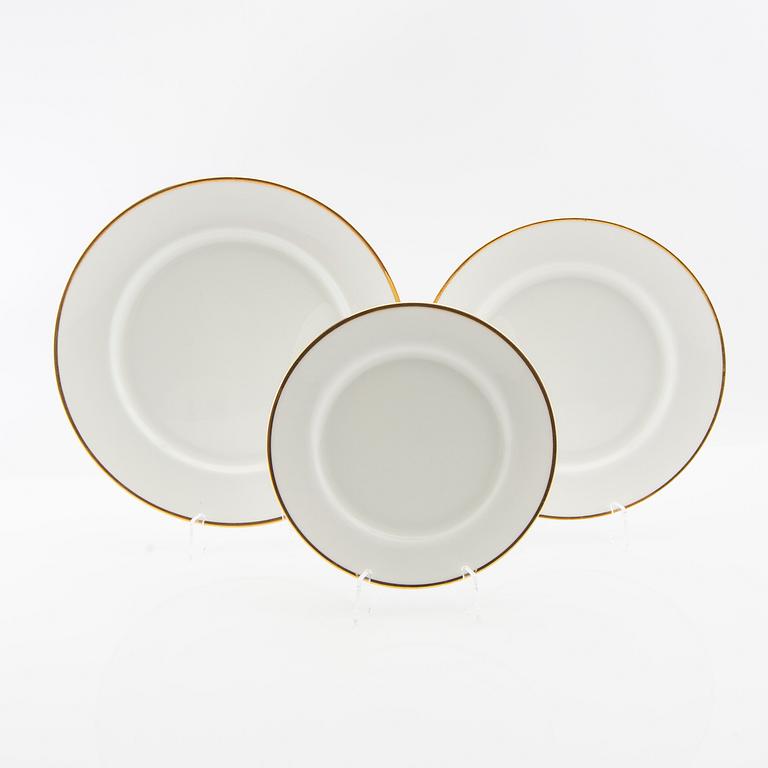 Service approximately 61 pieces Rörstrand first half of the 20th century porcelain.