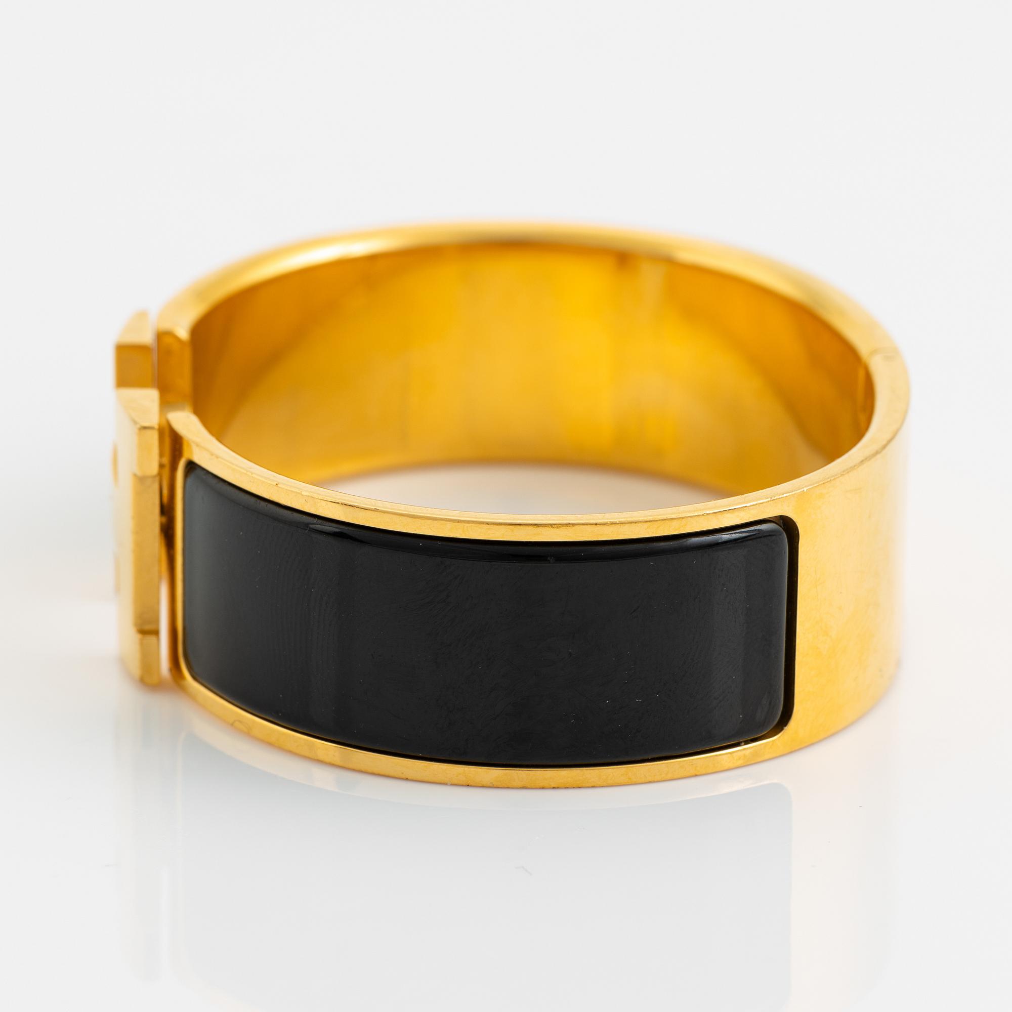 Hermès, "Clic Clac H", bangle, with box.