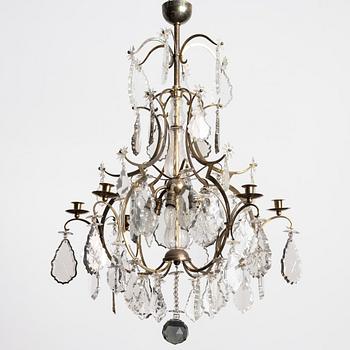 Chandelier, Rococo style, first half of the 20th century.