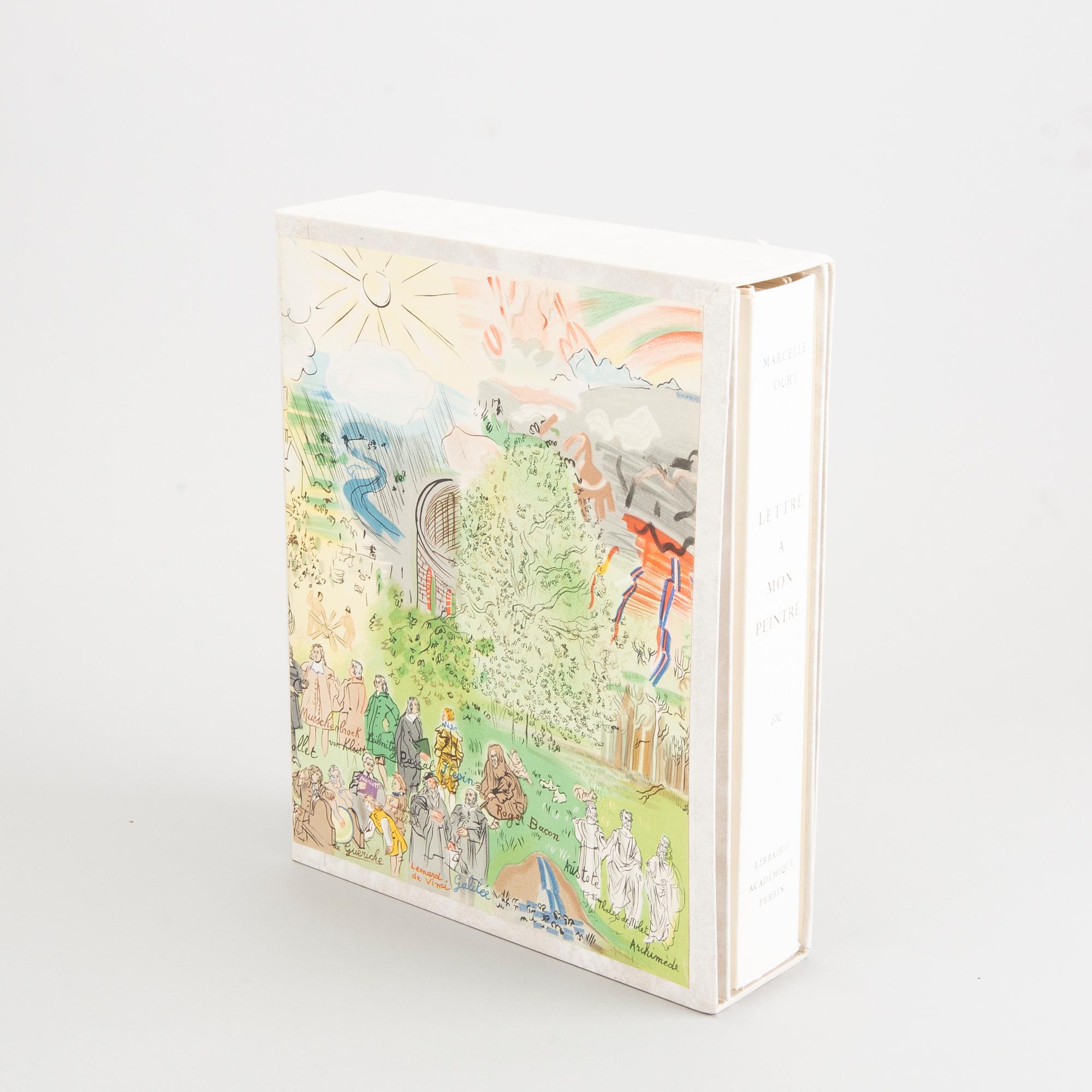 BOOK, "Raoul Dufy - Lettre a mon peintre", Marcelle Oury, no 790. Librairie Academique Perrin 1965.