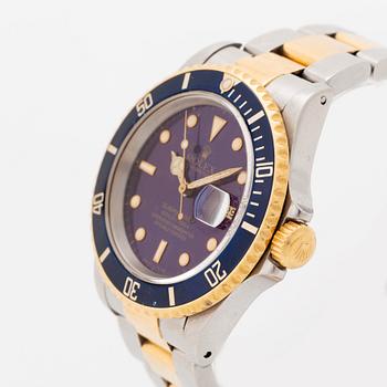 Rolex, Submariner, "Purple Dial", ca 1989.