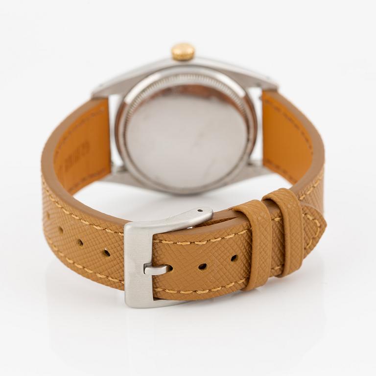 Rolex, Datejust, "Roulette Date", "Radium Dial", armbandsur, 36 mm.