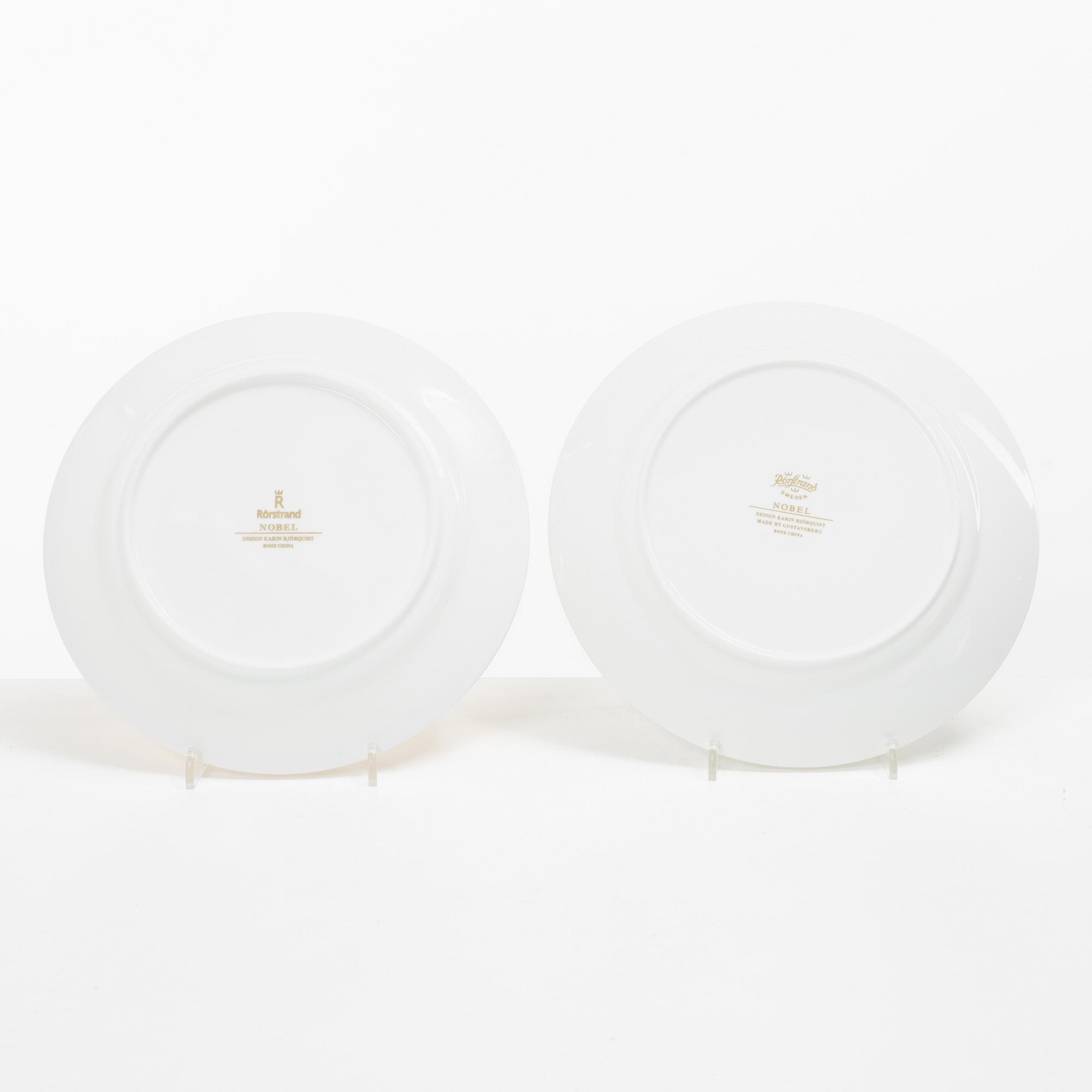 Karin Björquist, service pieces, 77 pcs, "Nobel" Rörstrand.