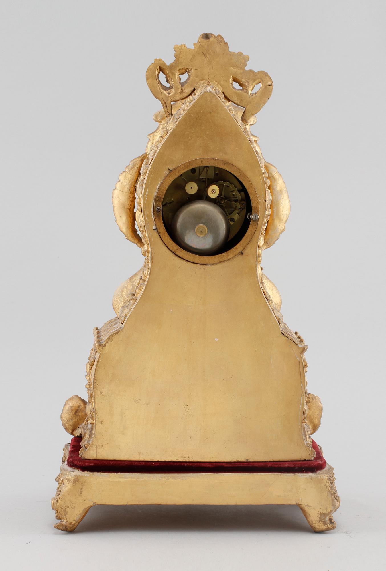 BORDSUR, senempire/nyrokoko, 1800-talets mitt/andra hälft.