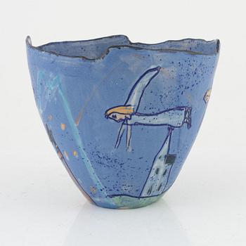 Kerstin Danielsson, vas, egen verkstad, Örby.