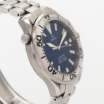Omega, Seamaster Professional, "Electric Blue", wristwatch, 41 mm.