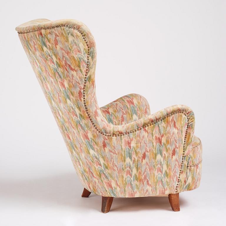 Sten Blomberg, a Swedish Modern armchair, Meeths, Gothenburg, Sweden, 1940's.