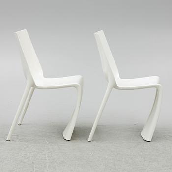 Achirivolto Pedrali, chairs, 6 pcs, "Smart", Italy.