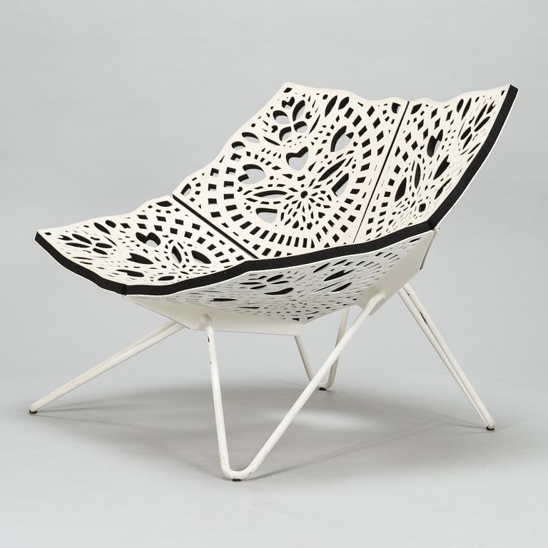 Louise Campbell, a 21st century lounge chair 'Prince chair' for Hay, Denmark.