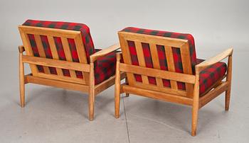 FÅTÖLJER, ett par, "Kolding", Erik Wörtz, troligen för IKEA.