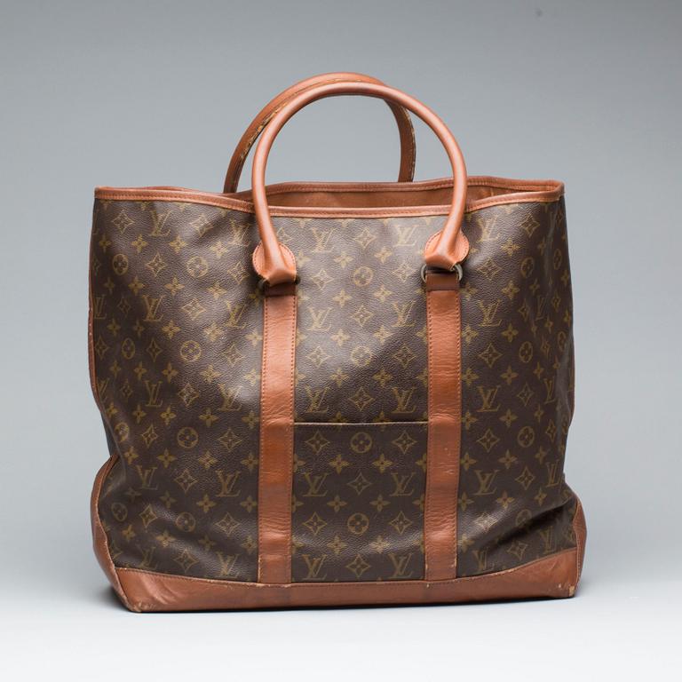 VÄSKA, "Sac Weekend GM", Louis Vuitton, 1980-tal.